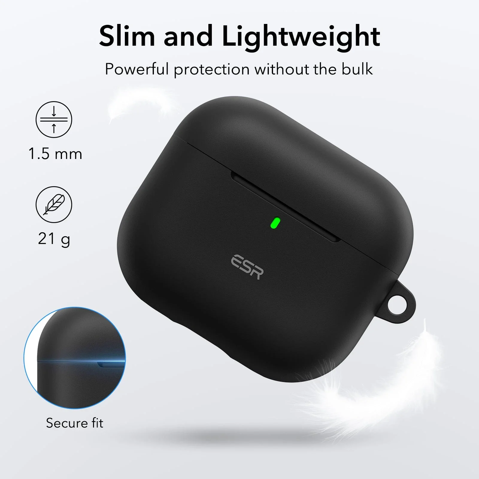 AirPods 4 Cloud Soft Case (HaloLock) - Purple - Image 5