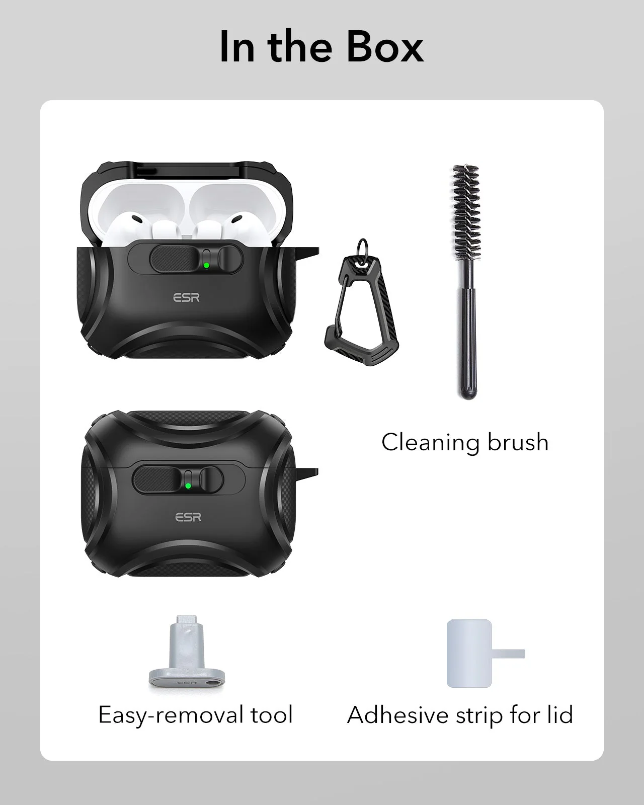 25W CryoBoost Foldable 3-in-1 Magnetic Charger and AirPods Pro 3 Cyber FlickLock Case Bundle– EU Plug-Black - Image 15