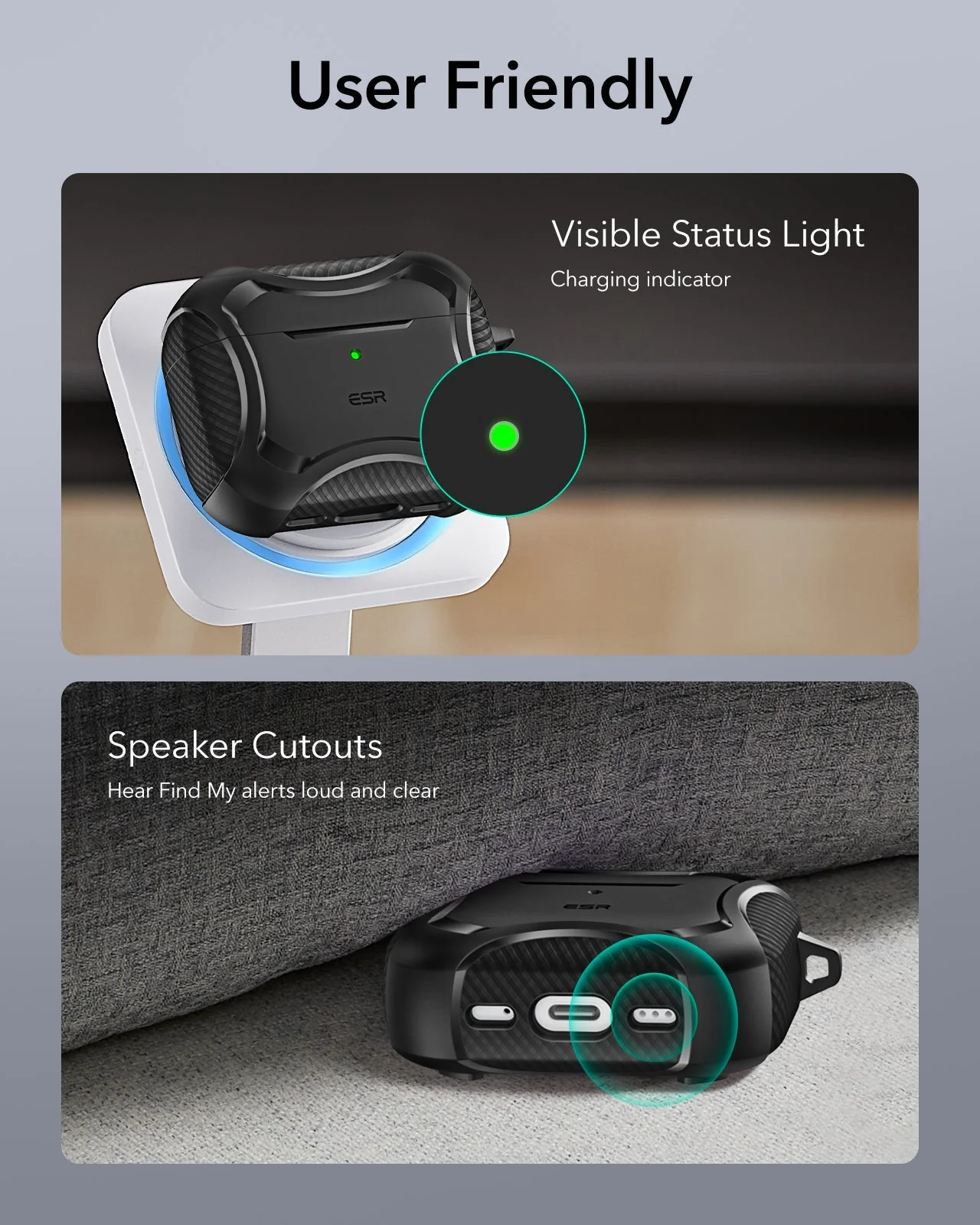 25W CryoBoost Foldable 3-in-1 Magnetic Charger & AirPods Pro 3 Cyber Tough Case Bundle – EU Plug-Black - Image 17