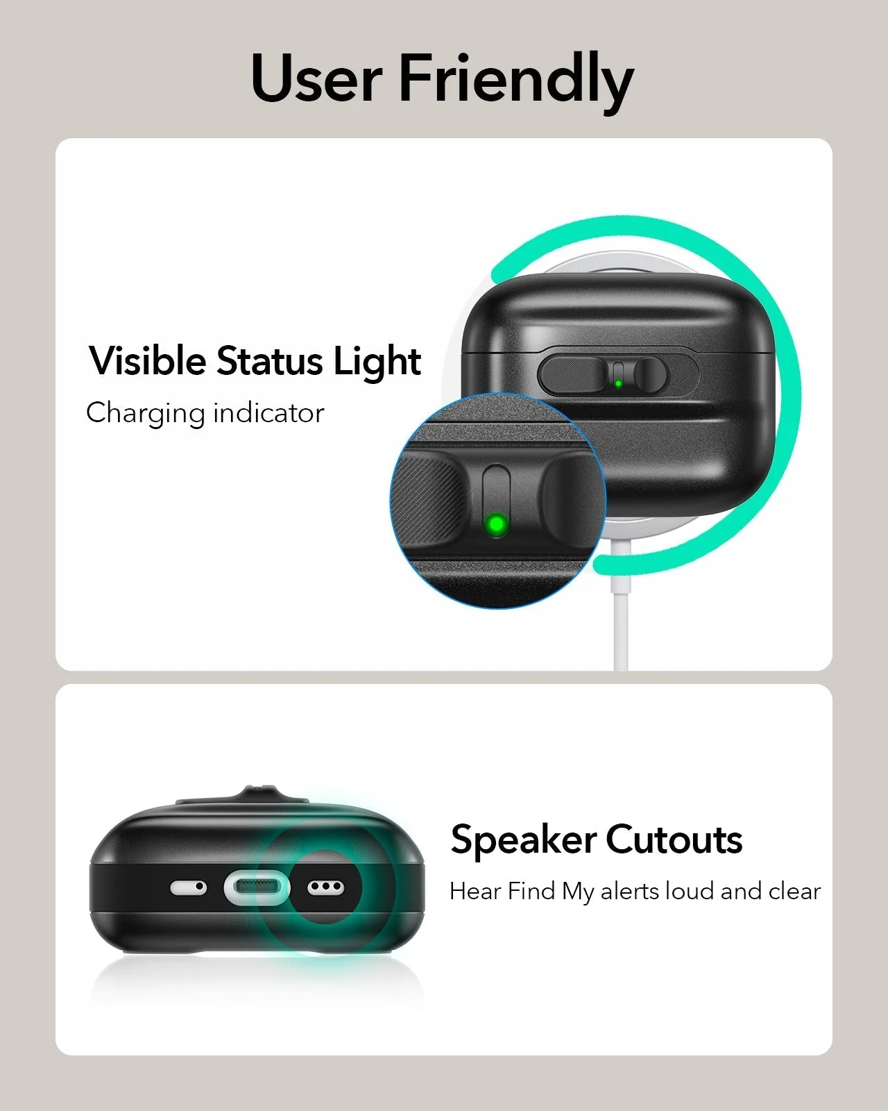 25W CryoBoost Foldable 3-in-1 Magnetic Charger and AirPods Pro 3 Pulse FlickLock Case Bundle – US Plug-Black - Image 15