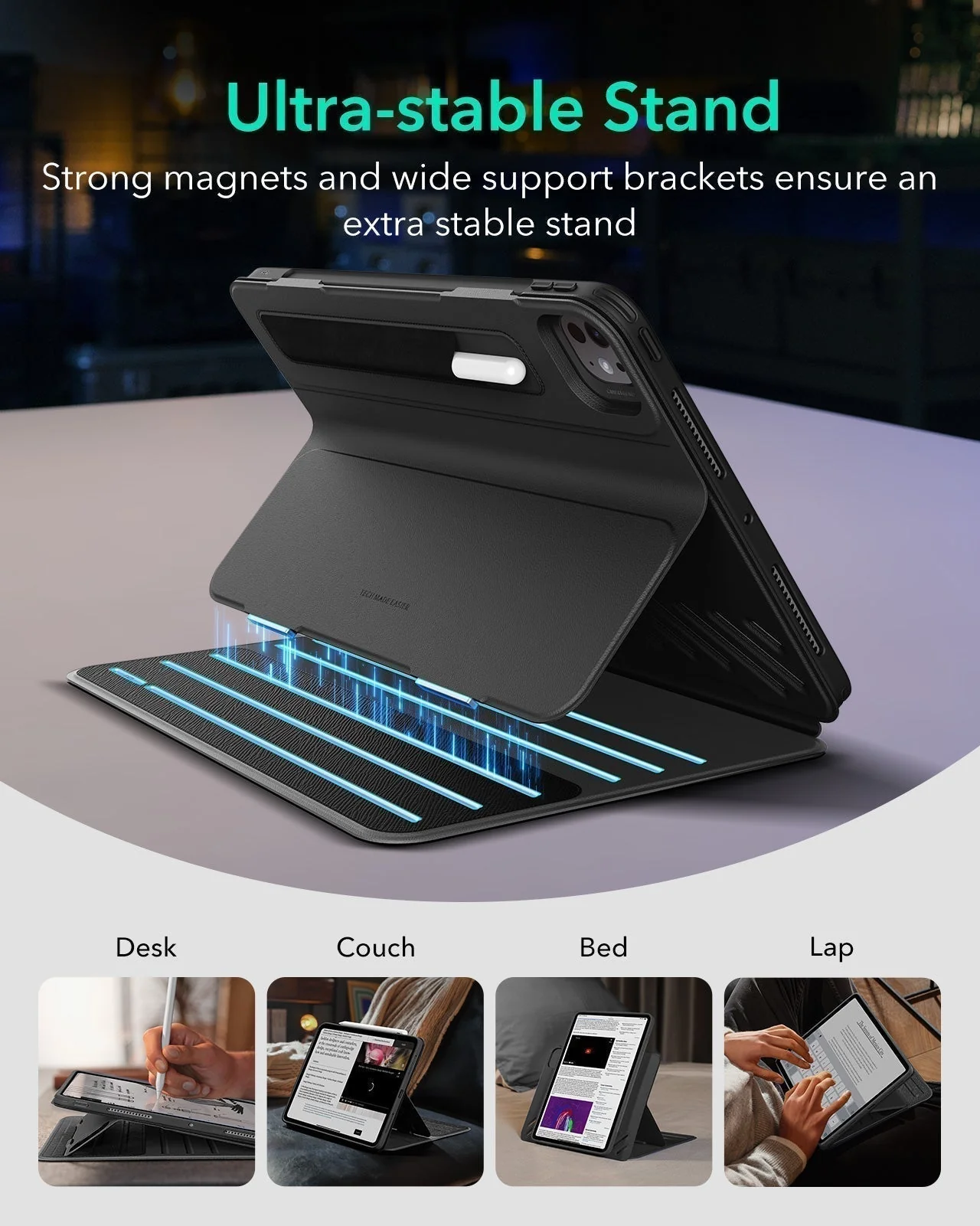 iPad Pro 11ʺ (2024) Shift Magnetic Case - Navy Blue - Image 4