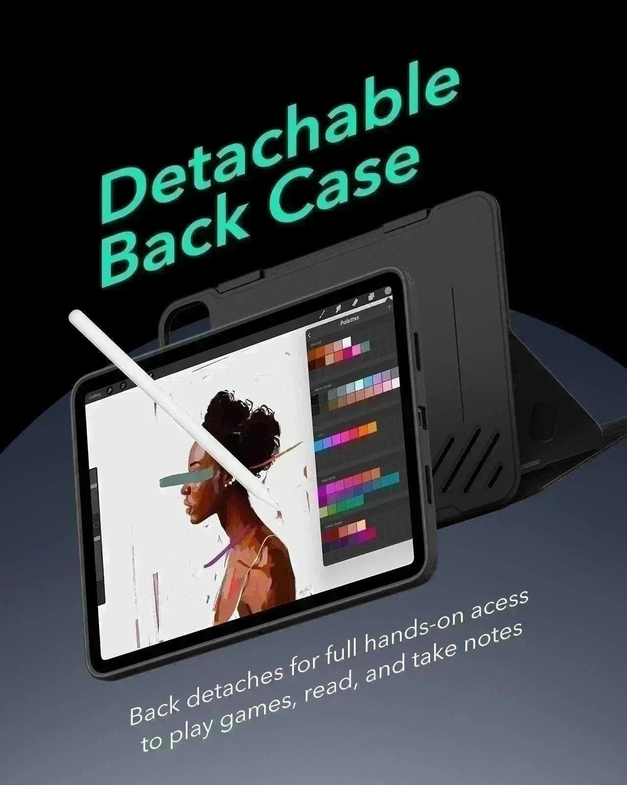iPad Pro 11ʺ (2024) Shift Magnetic Case - Red - Image 6