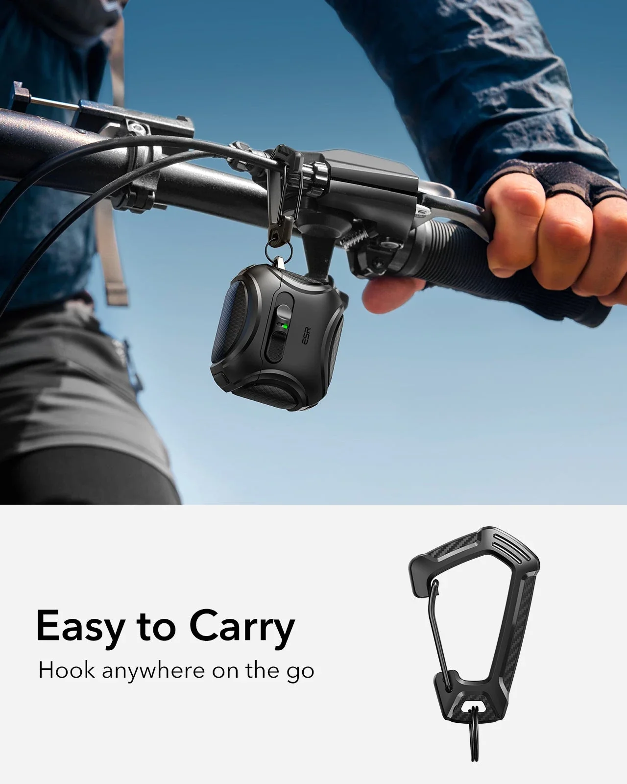 Cyber FlickLock Everyday-Carry Bundle for AirPods 4 - Dark Blue - Image 9