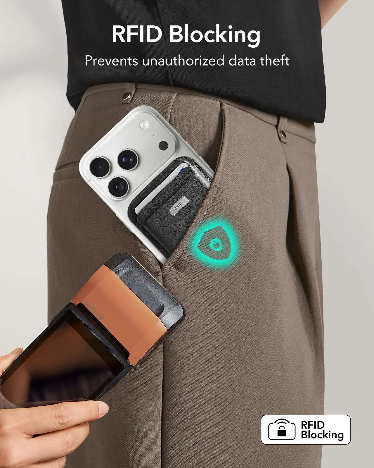 Geo Wallet Boost (HaloLock) - Brown - Image 3