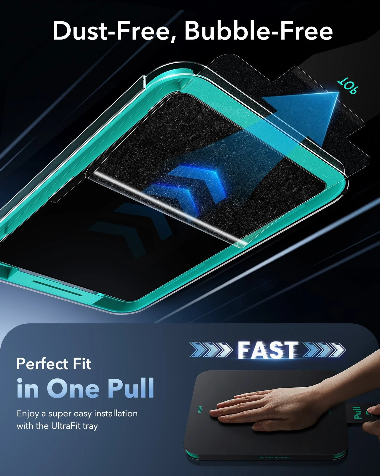 iPad 10th Generation UltraFit Armorite® Paper-Feel Screen Protector – 2 Pack - Image 5
