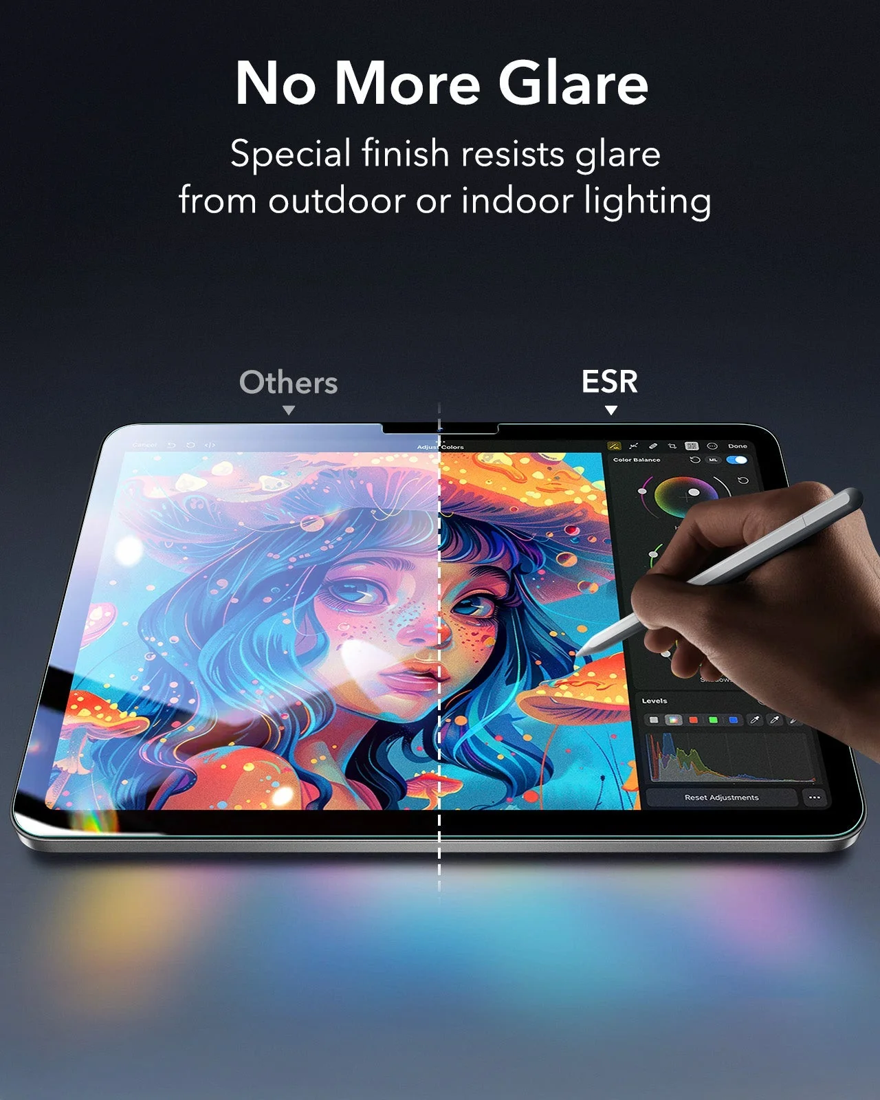 iPad 10th Generation UltraFit Armorite® Paper-Feel Screen Protector – 2 Pack - Image 8