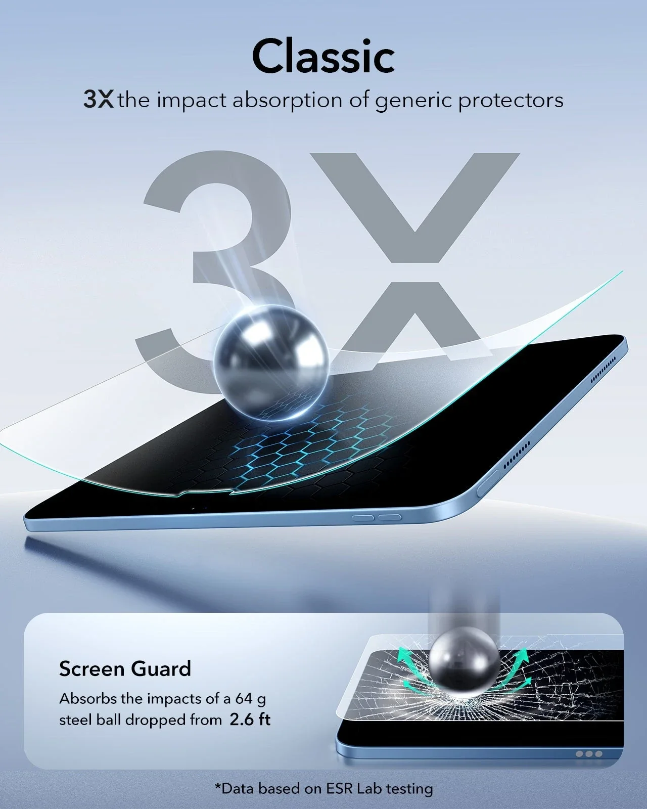 iPad 10th Generation UltraFit Classic Paper-Feel Screen Protector – 2 Pack - Image 6