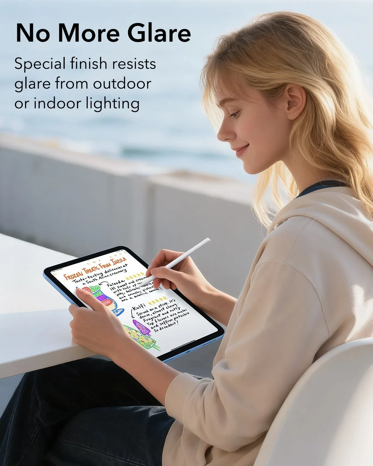iPad 10th Generation UltraFit Classic Paper-Feel Screen Protector – 2 Pack - Image 8