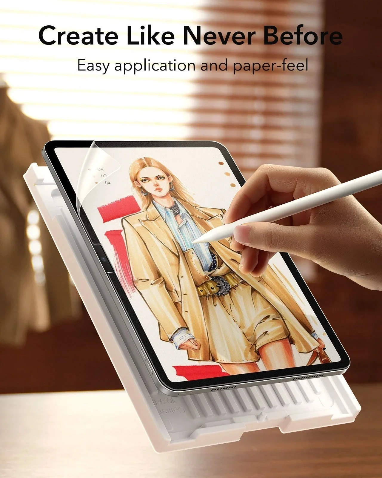 iPad 11" (A16, 2025) Paper-Feel Screen Protector - 2 Pack - Image 3