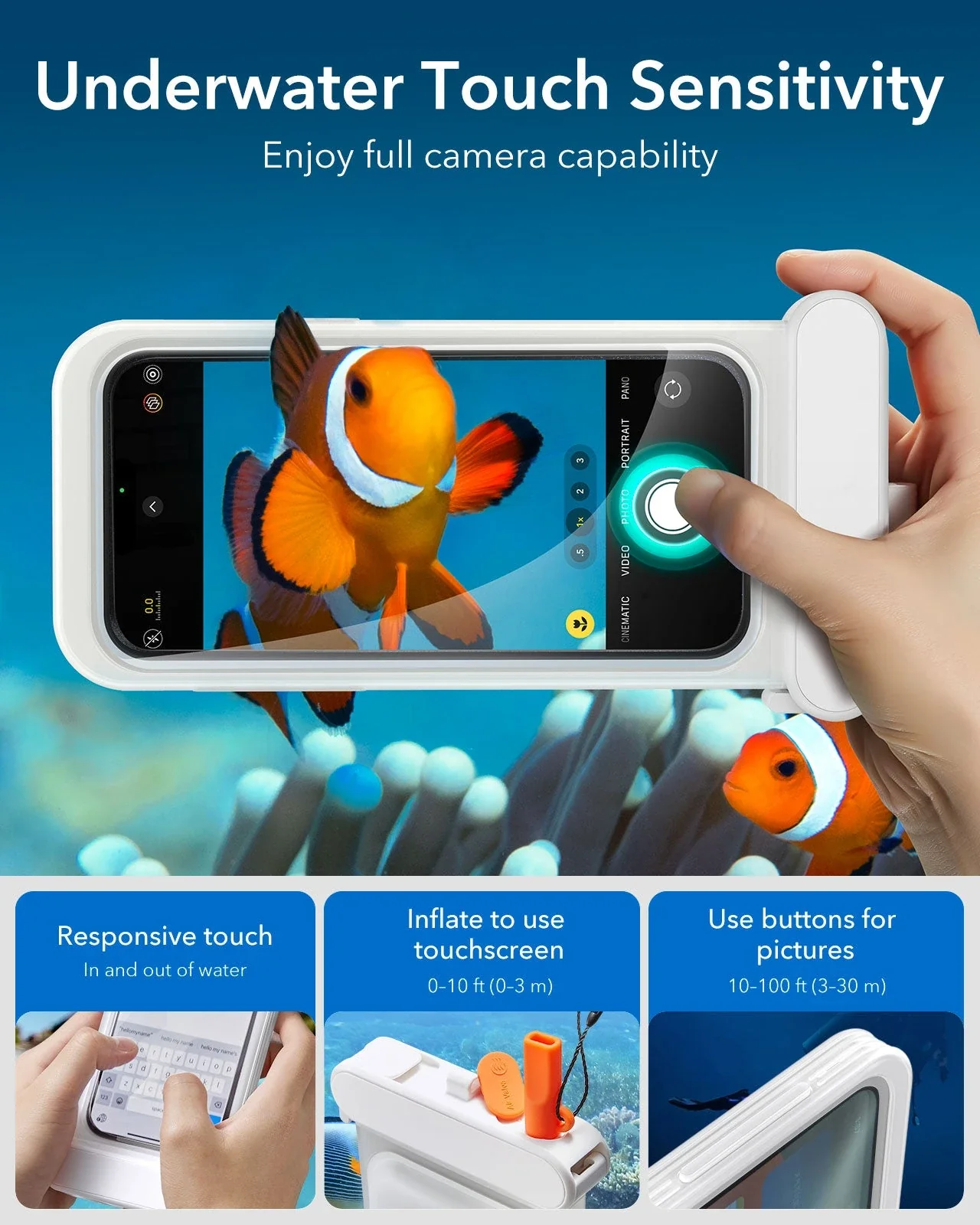 iPhone 15 Pro Max/14 Pro Max Waterproof Phone Pouch Pro - Titanium - Image 5