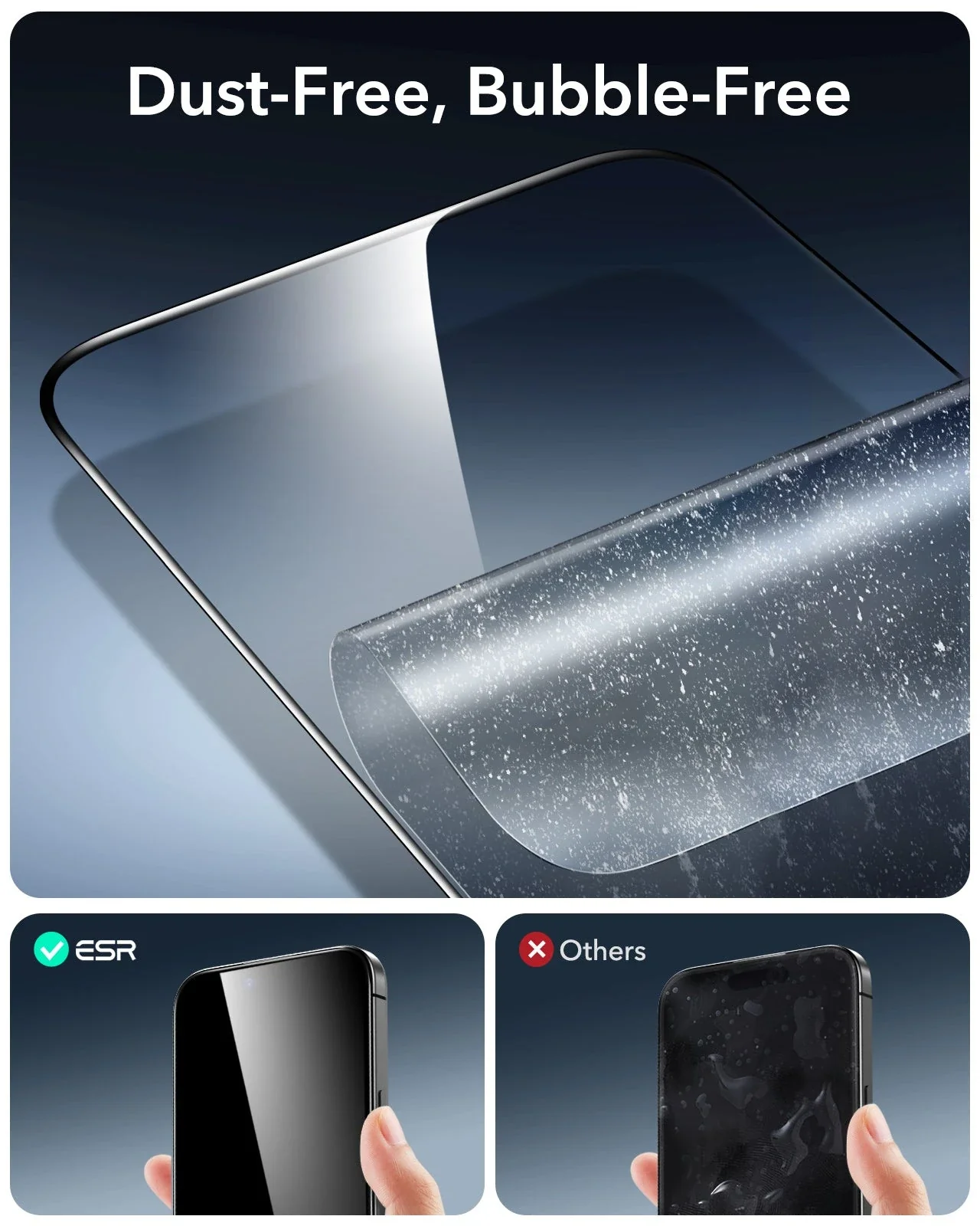 iPhone 16/15 Armorite Screen Protector - 3 Pack - Image 5