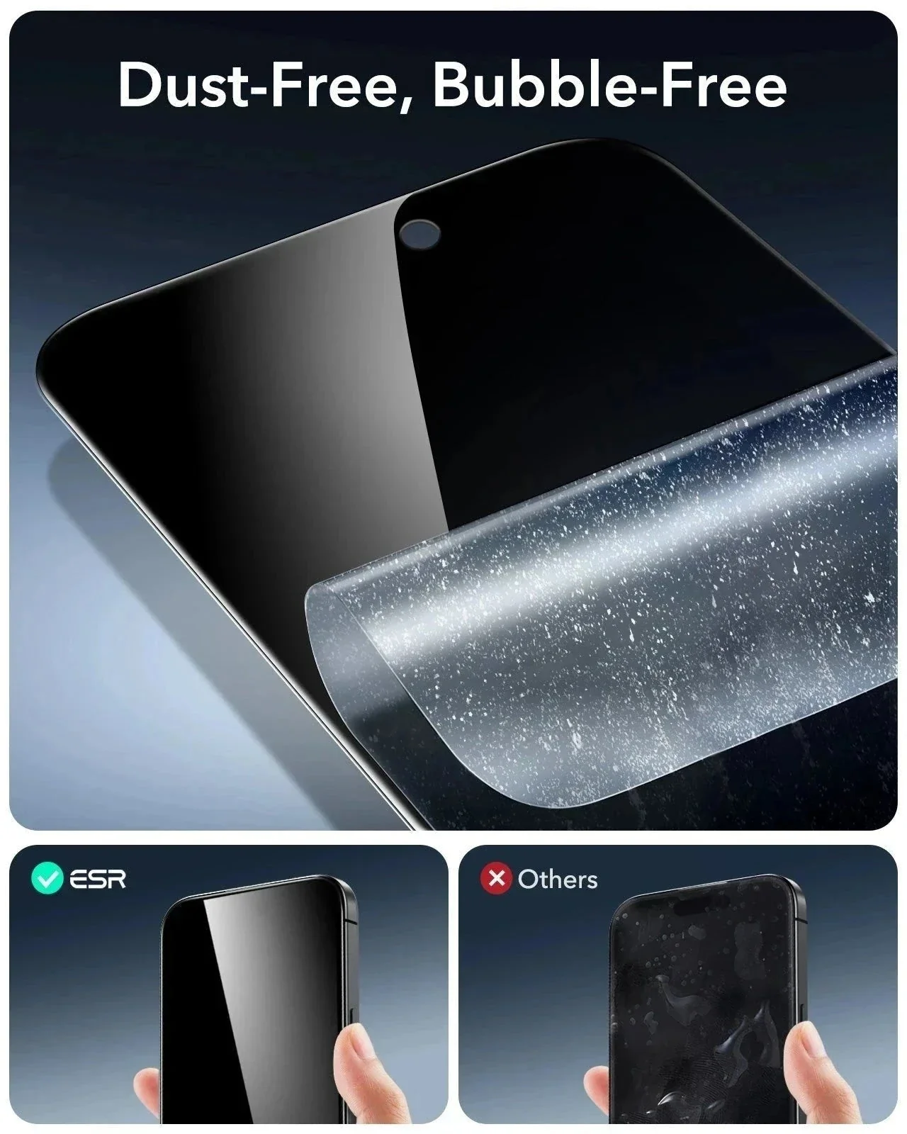 iPhone 16 Pro Max Cyber Tough Magnetic Case Privacy Protection Bundle (Camera Control, Stash Stand) - Black - Image 12