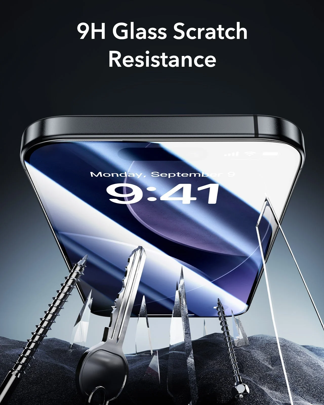 iPhone 17 Pro Max Bundle Cyber Tough Magnetic Case (Camera Control, Stash Stand) and Armorite Screen Protector - Space Gray - Image 11