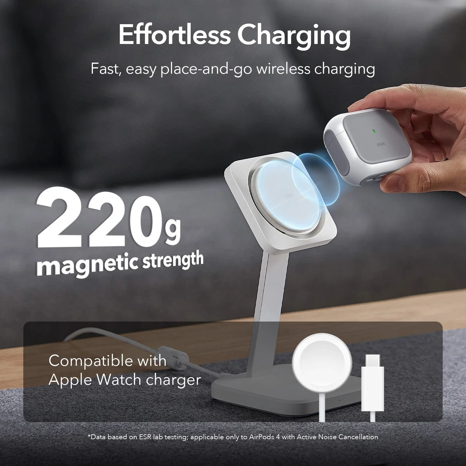 Orbit Hybrid Everyday-Carry Bundle for AirPods 4 - Titanium - Image 5