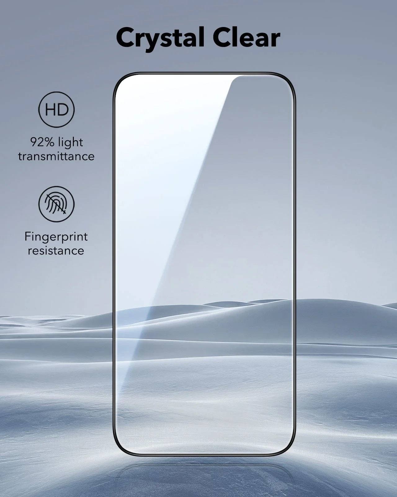 iPhone 16/15 UltraFit Classic Screen Protector -3 Pack - Image 8